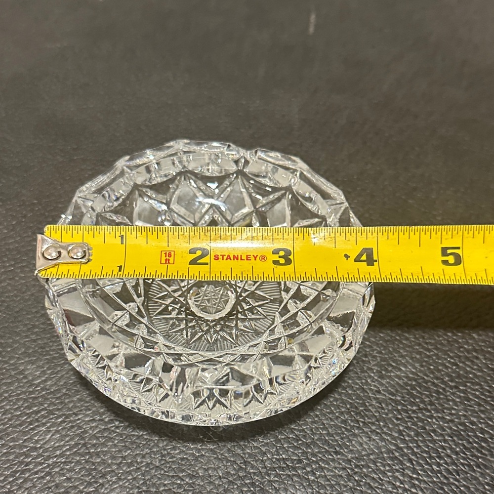 Crystal Cut Ashtray